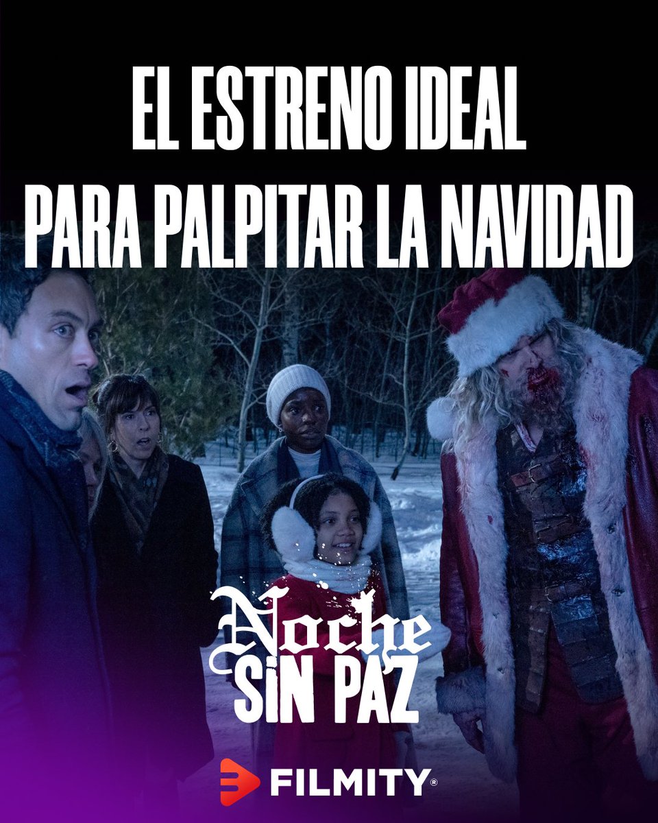 filmity_latam's tweet photo. 🏁Noche sin paz da inicio a la temporada navideña en Filmity 🎅🏼
¡No te la pierdas!
#ViolentNight #DavidHarbour #Peliculas #Filmity
#Estrenos #Cine #JohnLeguizamo #PeliculasNavideñas
#Navidad #Christmas https://t.co/MSHD1y24dy