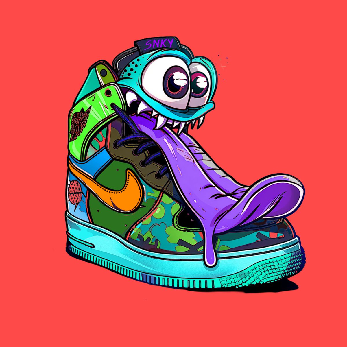 's tweet image. $SNKY PFPs are now LIVE and ready for use! 👟 📷 Show your

@Sneakyonsol
Army pride by updating your socials with a $SNKY PFP.  Get yours here 📷t.me/sneakyonsol We challenge EVERYONE to rep the brand and spread the vibes—let’s make the Sneaky Army visible everywhere!