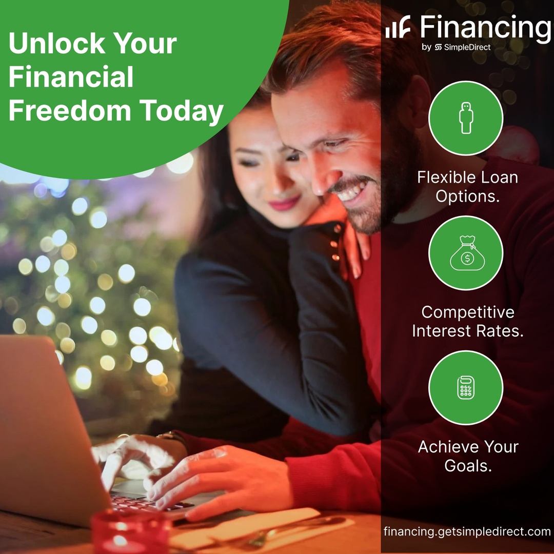 SimpleDirectHQ's tweet image. 🌟 Achieve your goals with SimpleDirect Personal Loans! Whether it's a home renovation, debt consolidation, or a major purchase, we've got you covered. #LoanSolutions #SimpleDirect