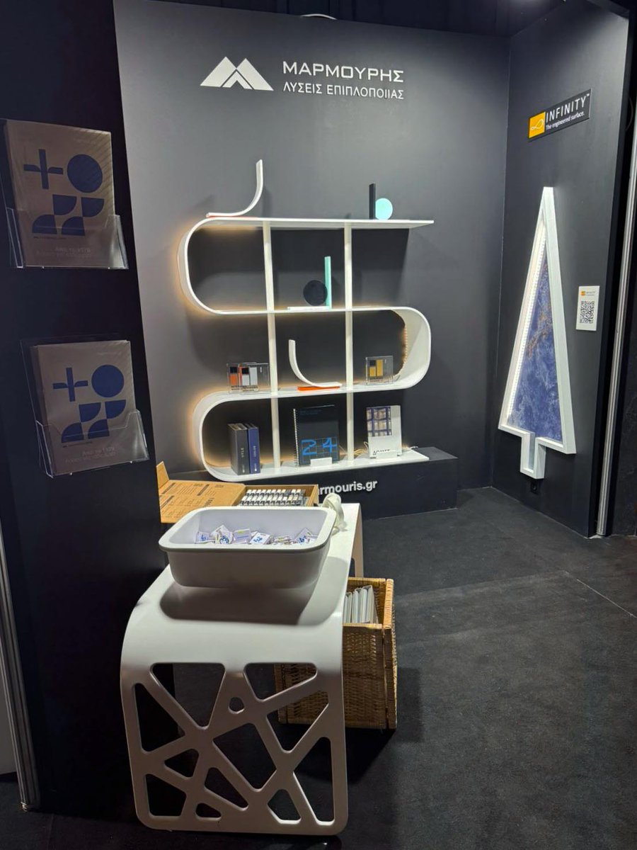 Marmourissa's tweet image. 👷Ευχαριστούμε όλους όσους μας επισκεφθήκατε στο #TheArchitectShowAthens!Γνωρίσατε από κοντά τις νέες συλλογές #HANEX #HANSTONE και #INFINITY μέσα από ειδικές κατασκευές. Συγχαρητήρια στη Medexpo S.A.για την υπέροχη διοργάνωση και σε όλους τους συναδέλφους!shorturl.at/5ZNli