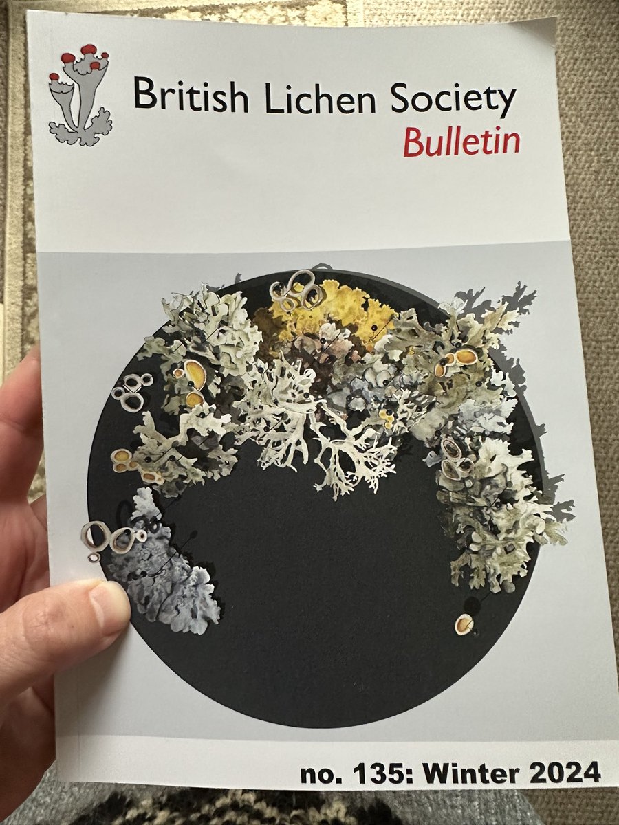 What a stunning cover <a href="/BLSlichens/">The British Lichen Society</a> :)