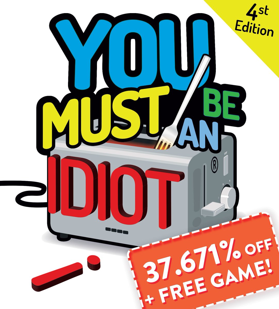 For today's Bonus game, we've giving you 37.671% Off + a FREE Mystery Game. Are we fools? Nope. We're happy idiots. The Bonus game is You Must Be An Idiot!

Hilarious trivia! And you’ll get a free mystery game on us!

Best deal ever.
rnrgames.com