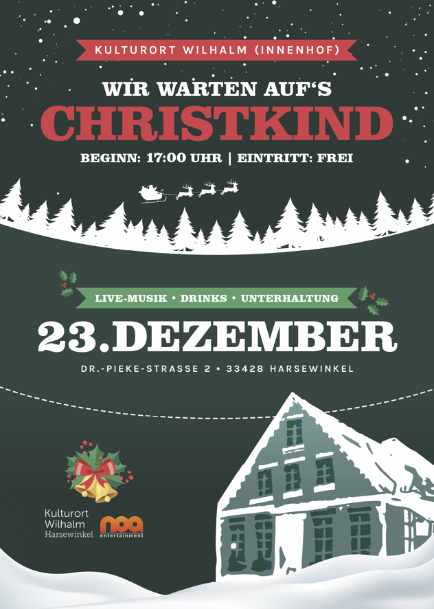 noa_events's tweet photo. Wir freuen uns, wenn ihr dabei seid! #wartenaufschristkind #harsewinkel #wilhalm #noa #jahresabschluss https://t.co/Seyi2tRyHJ