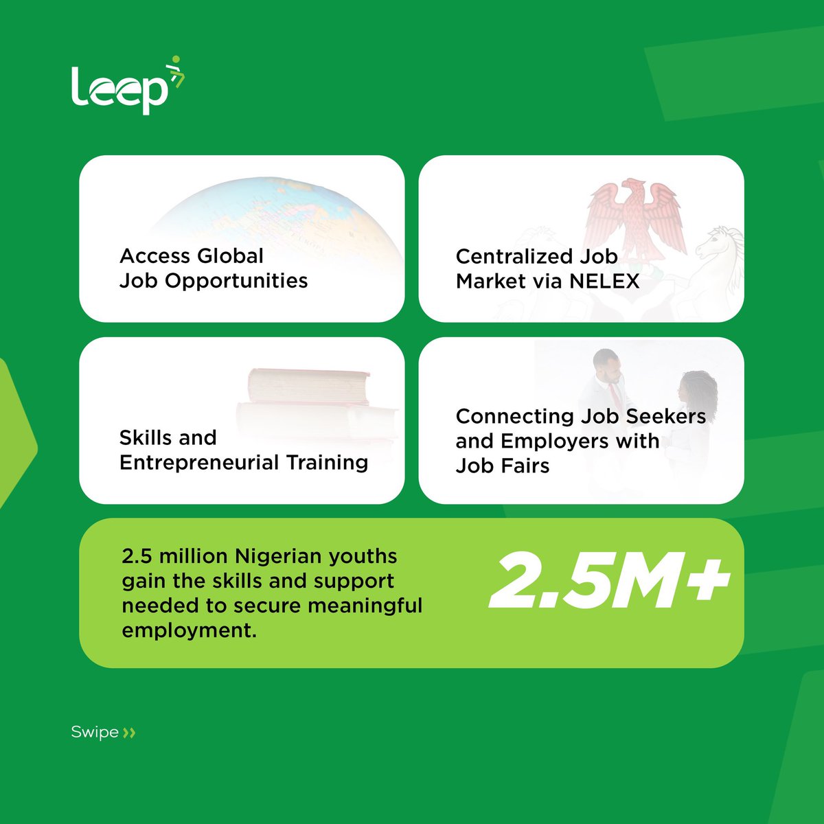 OgbeniDipo's tweet photo. I am super excited about the LEEP Initiative (@LEEPinitiative) being launched by the Ministry of Labour and Employment. LEEP will help young Nigerians develop digital and vocational skills, become more economically resilient, reduce dependency on social welfare and help to integrate marginalised and disadvantaged groups into the workforce. Follow @LEEPinitiative, RT this for your friends and sign up today via https://t.co/gAph1Z5RGU. Thank me later!