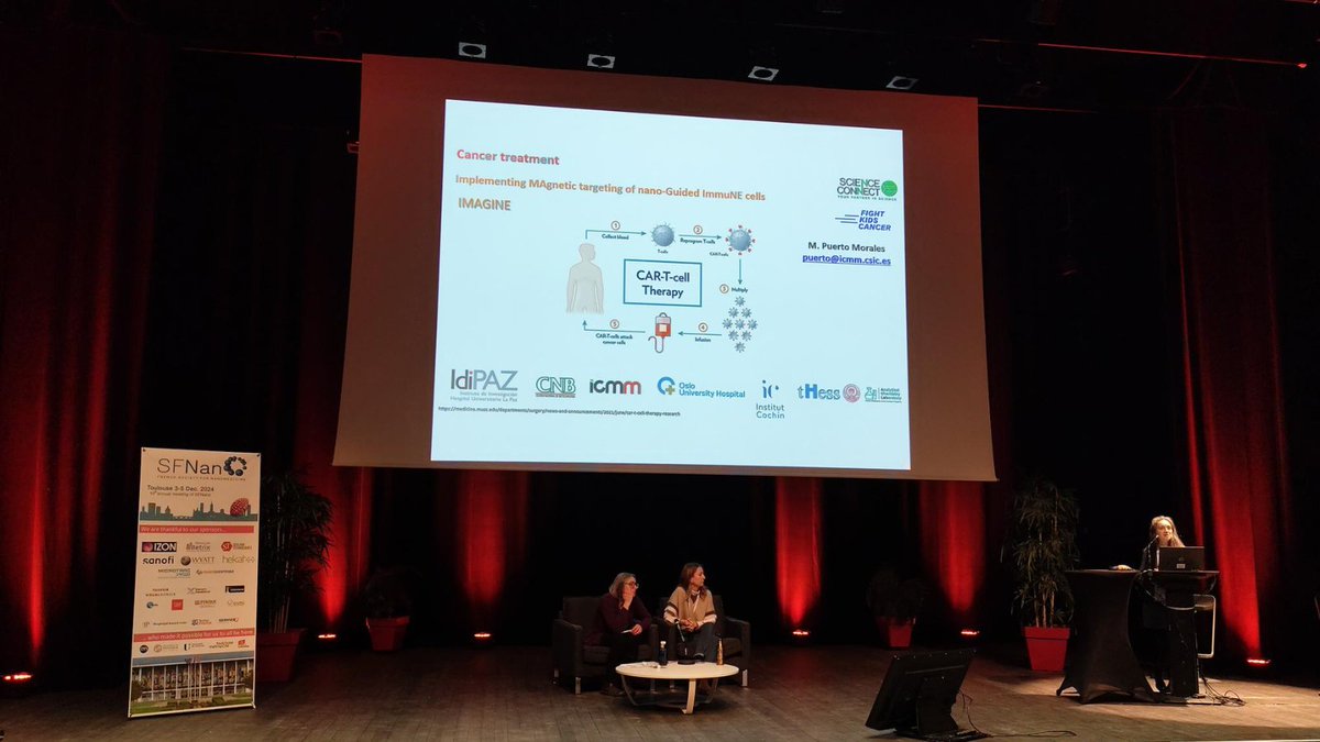 NanomedCSIC (@nanomed_csic) on Twitter photo Científica del <a href="/icmm_csic/">Instituto de Ciencia de Materiales Madrid - CSIC</a>, María Concepción Serrano, es invitada por la sociedad francesa de nanomedicina SFNano para presentar la red #NanomedCSIC, así como un avance de las investigaciones del grupo <a href="/MaMBIOGroup/">MaMBIO Group ICMM-CSIC</a> liderado por Puerto Morales Científica del <a href="/icmm_csic/">Instituto de Ciencia de Materiales Madrid - CSIC</a>, María Concepción Serrano, es invitada por la sociedad francesa de nanomedicina SFNano para presentar la red #NanomedCSIC, así como un avance de las investigaciones del grupo <a href="/MaMBIOGroup/">MaMBIO Group ICMM-CSIC</a> liderado por Puerto Morales