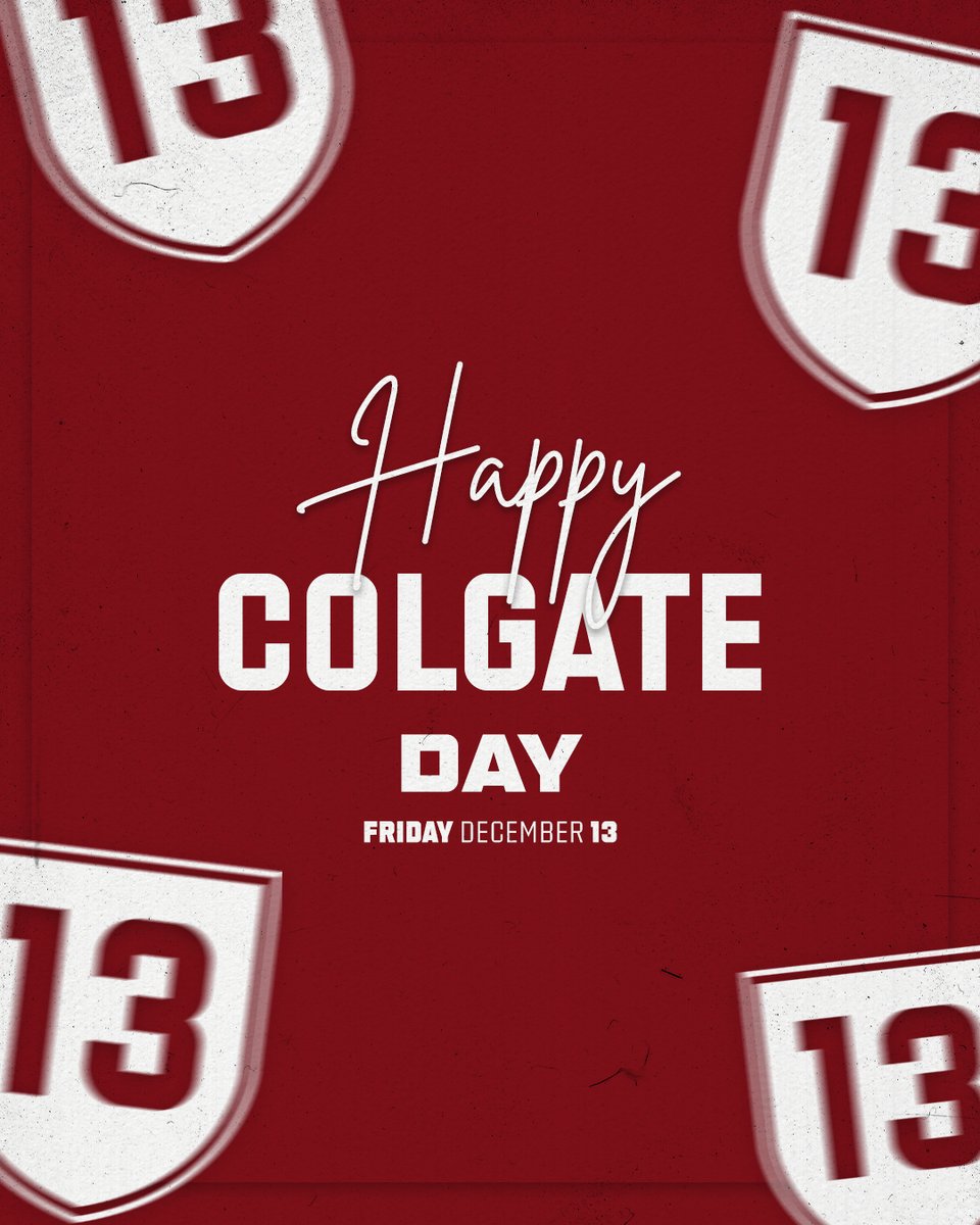 Happy #ColgateDay, Raiders!  

#GoGate