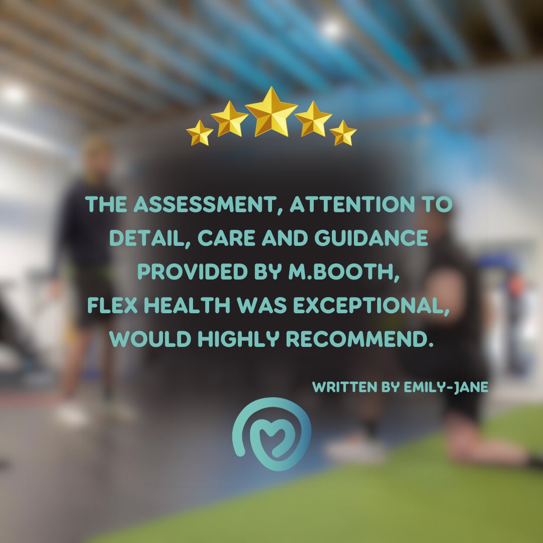 Big Thank You To This Wonderful Review. We’re Always Grateful For The Feedback💚💚

Shoutout To The Whole Flex Fam For Another Great Week🙌

#physicaltherapy #therapist #therapies #physio #physiology #physiotherapy_world #physiotherapy #physiostudent #physicaltherapists