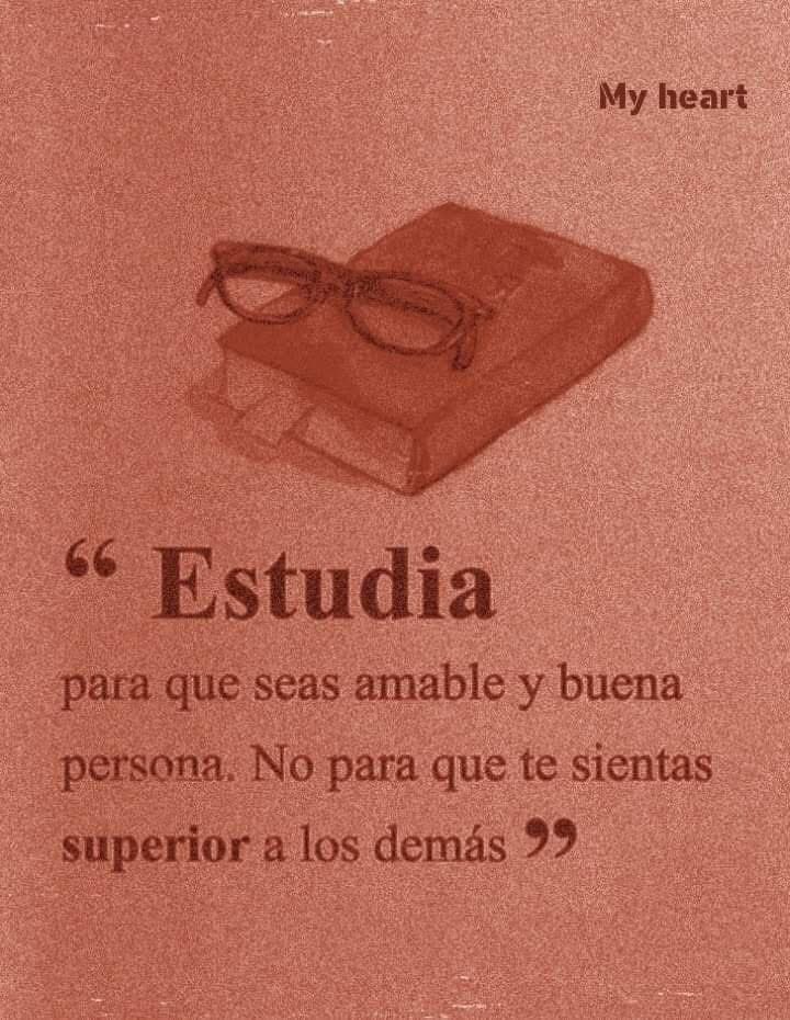 No todos tienen la oportunidad de estudiar. Pero quienes la tuvimos, tenemos la obligación de capacitarnos si es que queremos un futuro mejor para la sociedad.