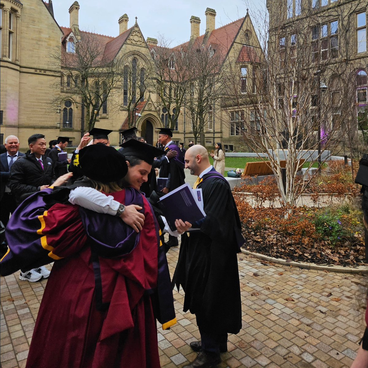 uomsoss's tweet photo. Massive congratulations to all of our students graduating today and yesterday, you should be so proud of yourselves π
It was lovely to celebrate with you on campus, we hope you had an amazing dayπ
#uomgraduation #celebration #classof2024 https://t.co/L77Ya4J2ud
