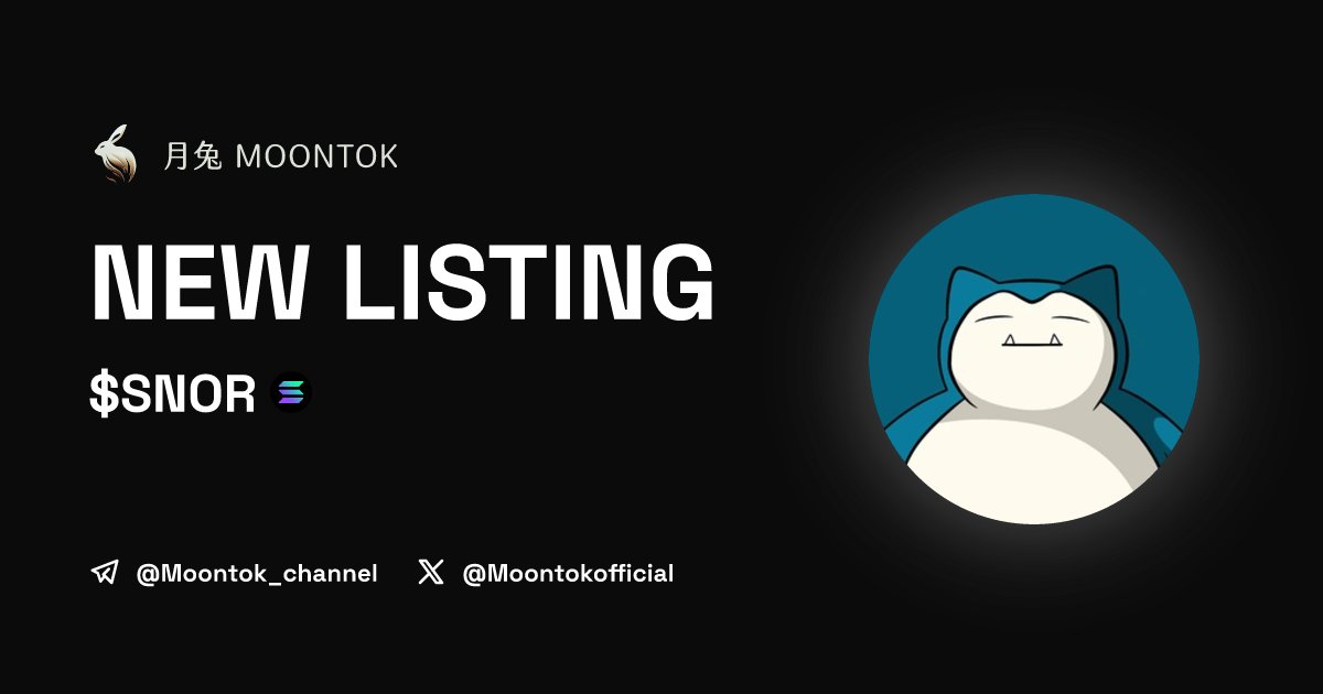 Moontok Listing Alert tweet media