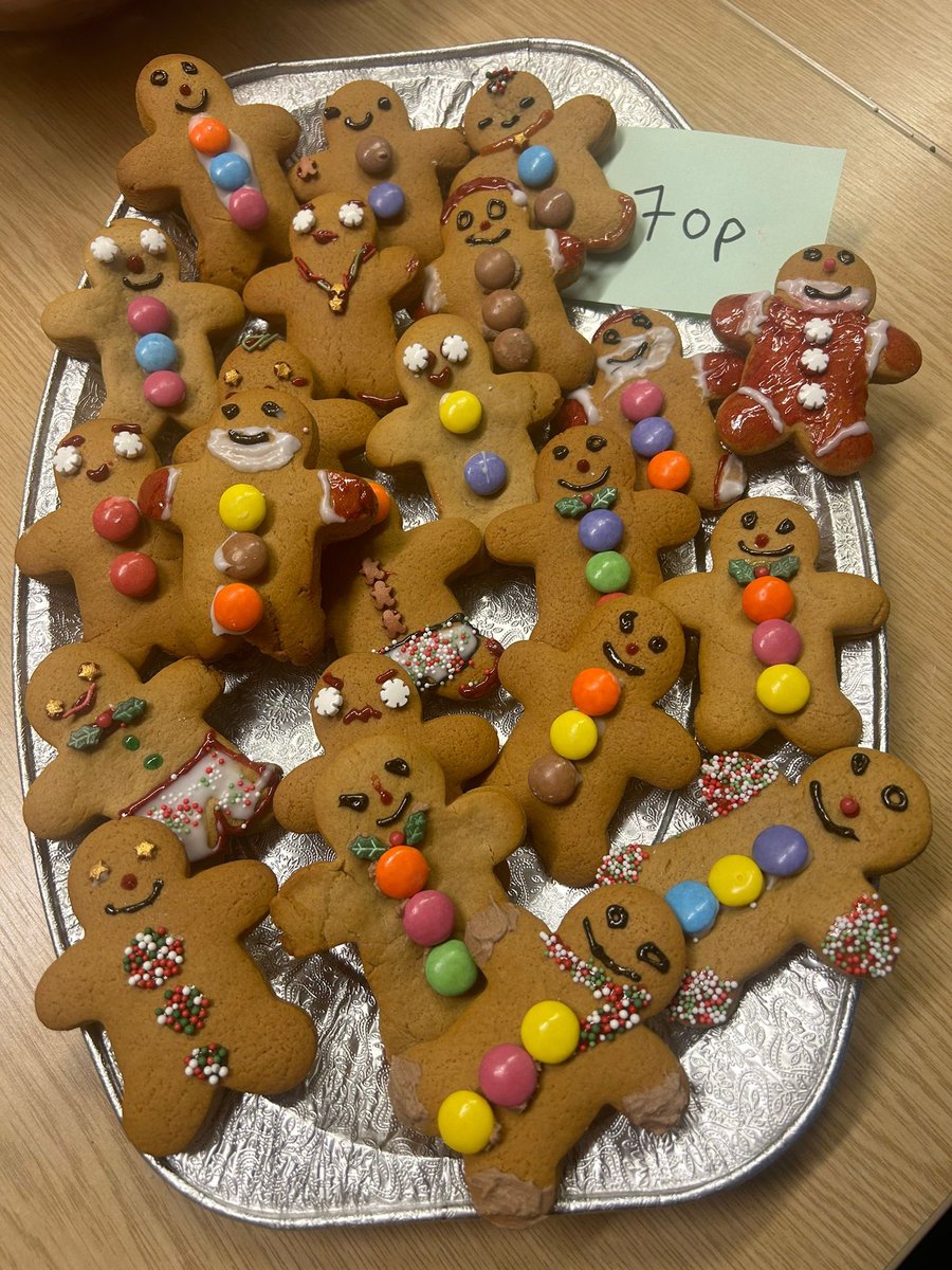 This week our Provision contributed to <a href="/CarlinghowAcad1/">Carlinghow Academy</a>’s Christmas Fayre by selling cakes &amp; biscuits made by our students &amp; staff. Two KS4 students helped to sell these &amp; we are very proud of them. We managed to raise over £180 for <a href="/YoungMindsUK/">YoungMinds</a>. #Thisisap #community
