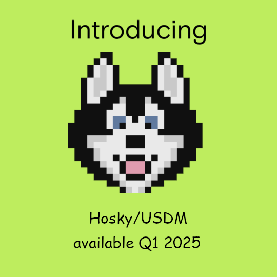 🎉 Exciting news! The beloved #HoskyToken is coming to <a href="/nbxcom/">NBX</a>  in Q1 2025! 
💰 Trade Hosky/USDM and join the fun! 🐾
👉 Be part of the action on NBX! 🐾