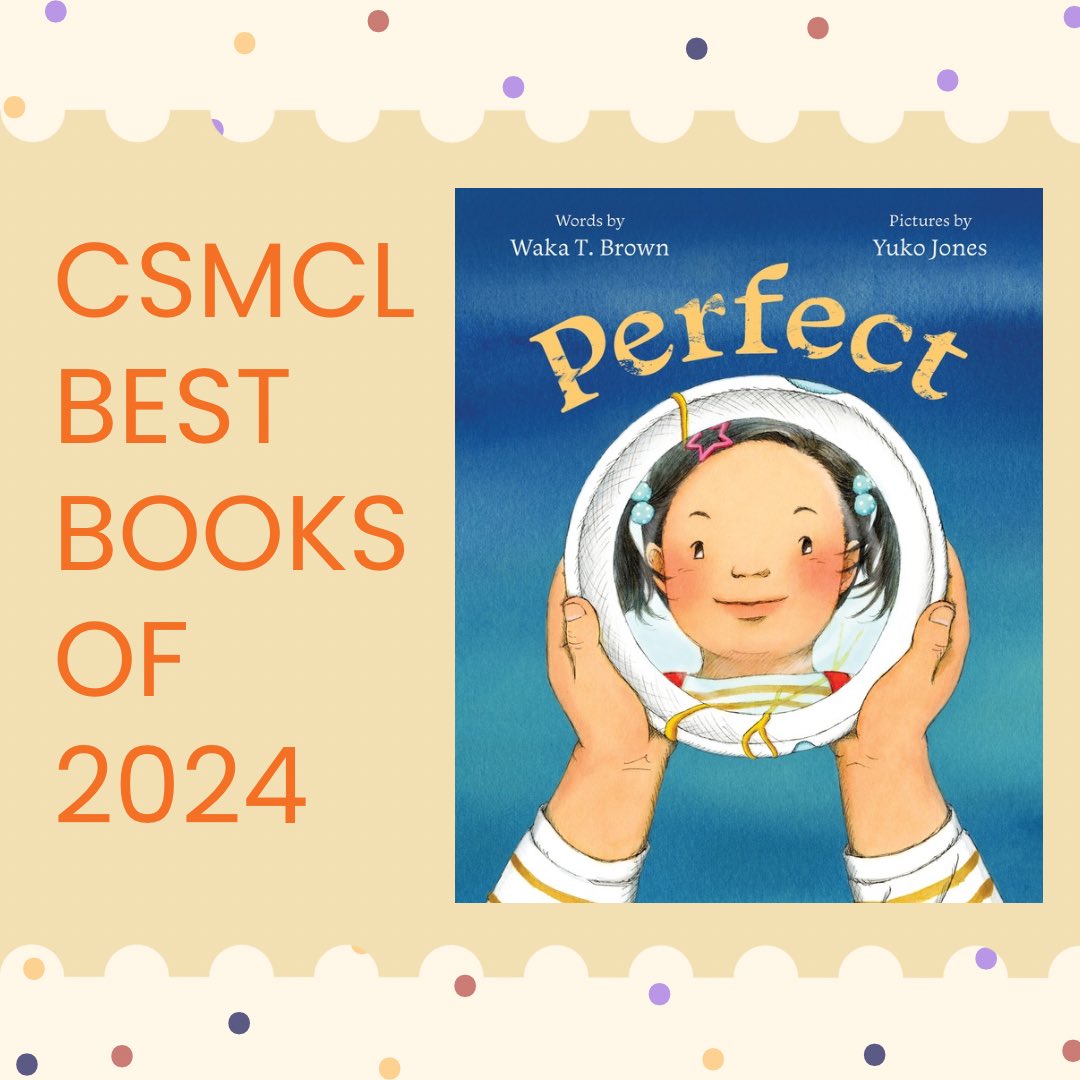 Yuko Jones (@studioyukojones) on Twitter photo ✨ Exciting News!✨
PERFECT has been included in Bank Street College of Education’s Best Children’s Books 2024: Holiday Gift Edition list, as well as CSMCL Best Books of 2024 🎉 Huge congrats to author @w_t_brown and the team at <a href="/QuillTreeBooks/">Quill Tree Books</a> <a href="/HarperChildrens/">HarperKids</a>!
#BestBooks2024 ✨ Exciting News!✨
PERFECT has been included in Bank Street College of Education’s Best Children’s Books 2024: Holiday Gift Edition list, as well as CSMCL Best Books of 2024 🎉 Huge congrats to author @w_t_brown and the team at <a href="/QuillTreeBooks/">Quill Tree Books</a> <a href="/HarperChildrens/">HarperKids</a>!
#BestBooks2024