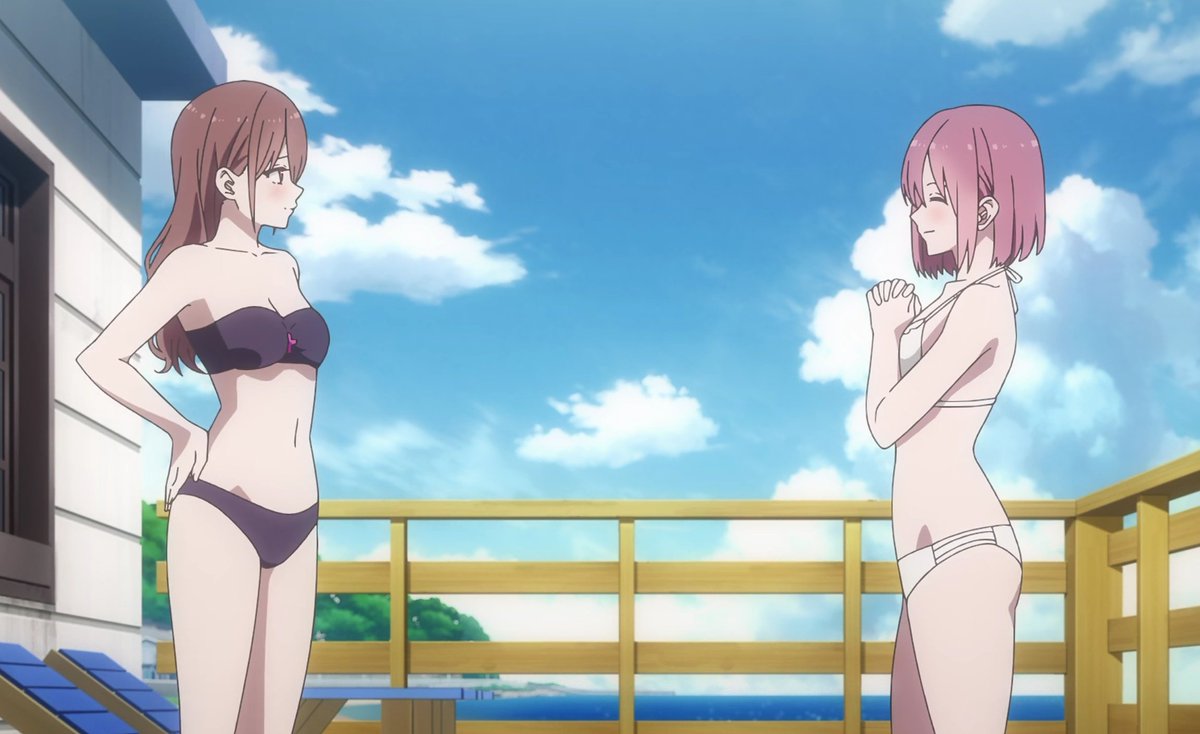 These two are supposed to be love rivals but still Ririsa