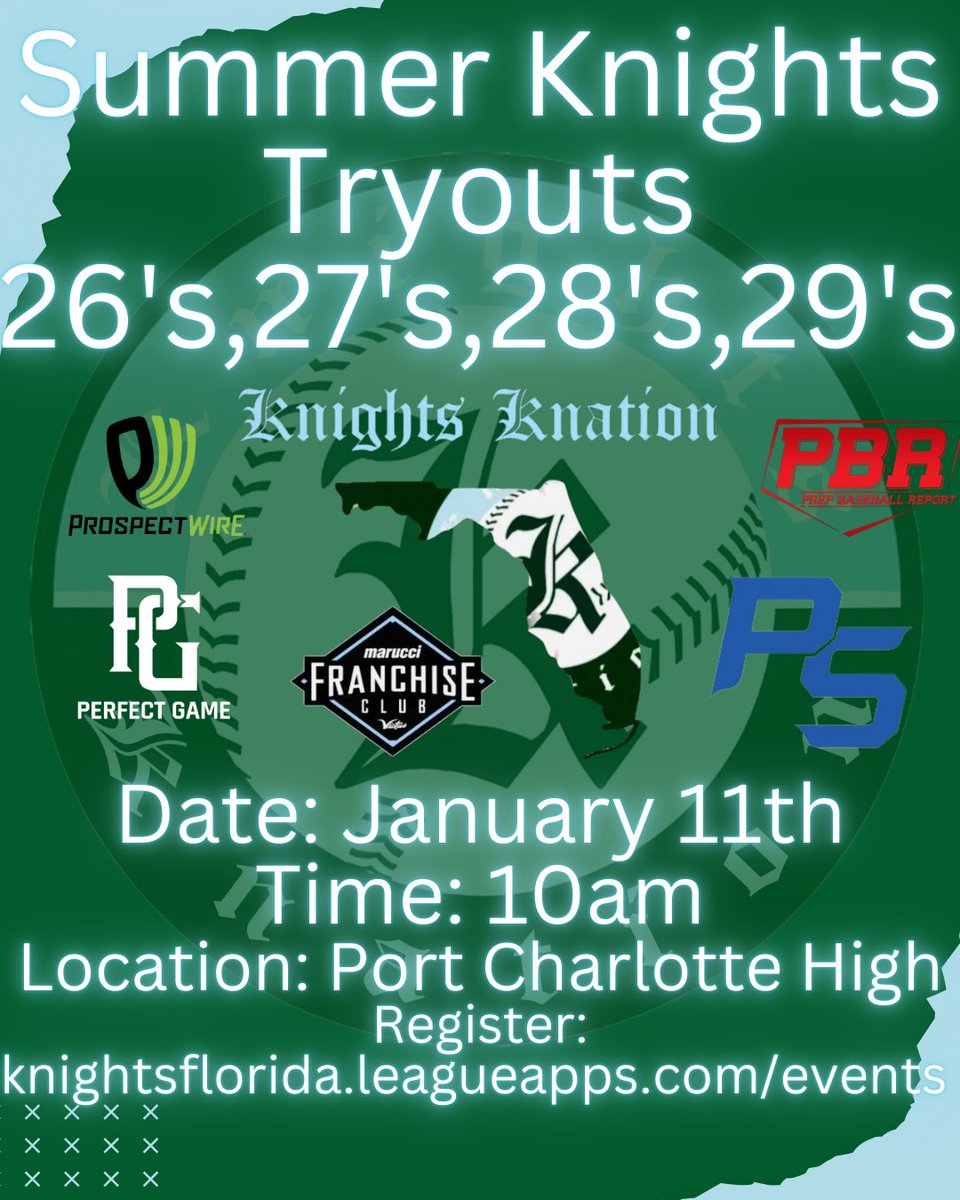 Summer tryouts!!! Register today using the website on flyer!!