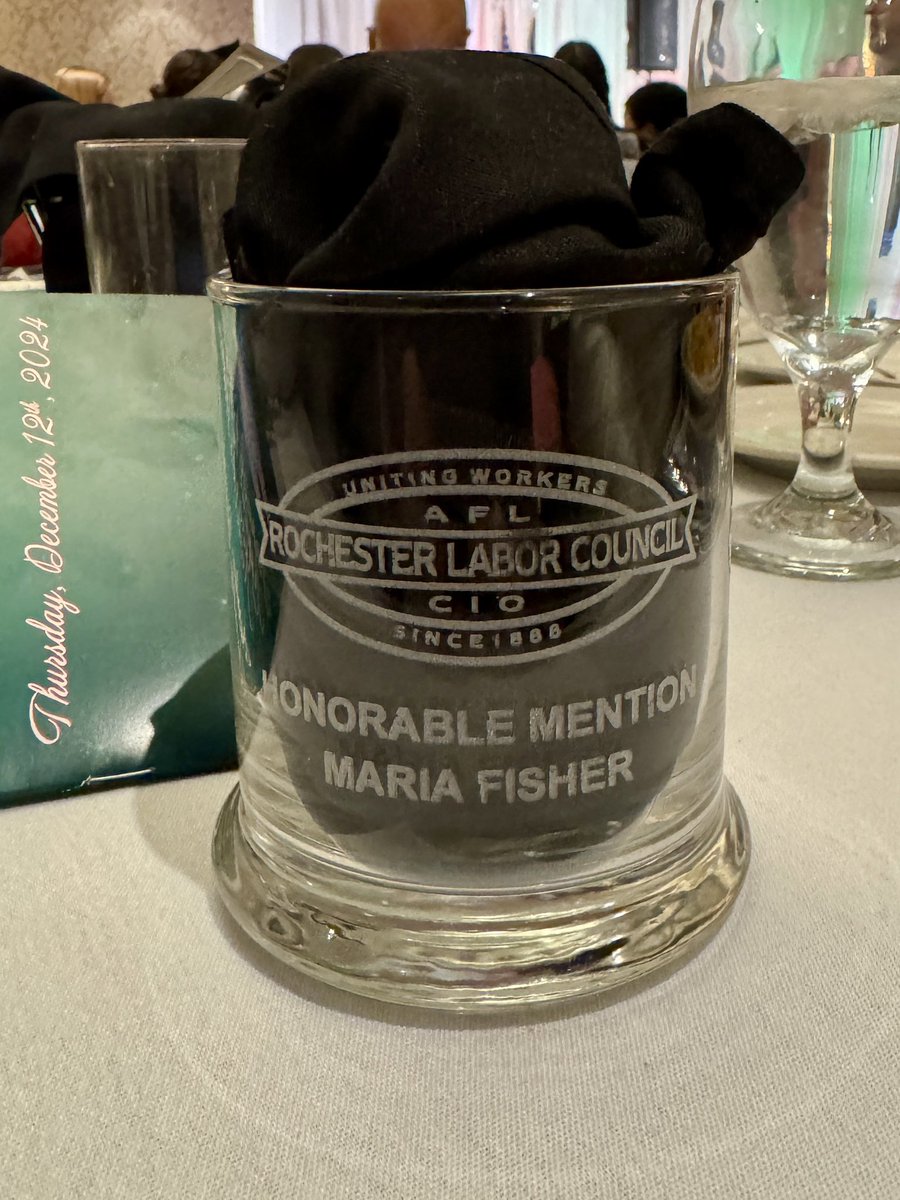 Yesterday, Council 66 joined our labor community in celebrating labor champions at the <a href="/RGVALF_AFLCIO/">Rochester & Genesee Valley Area Labor Federation</a> Delegates Awards Dinner! Congratulations to all of the award recipients! <a href="/AFSCME/">AFSCME</a> #unionstrong