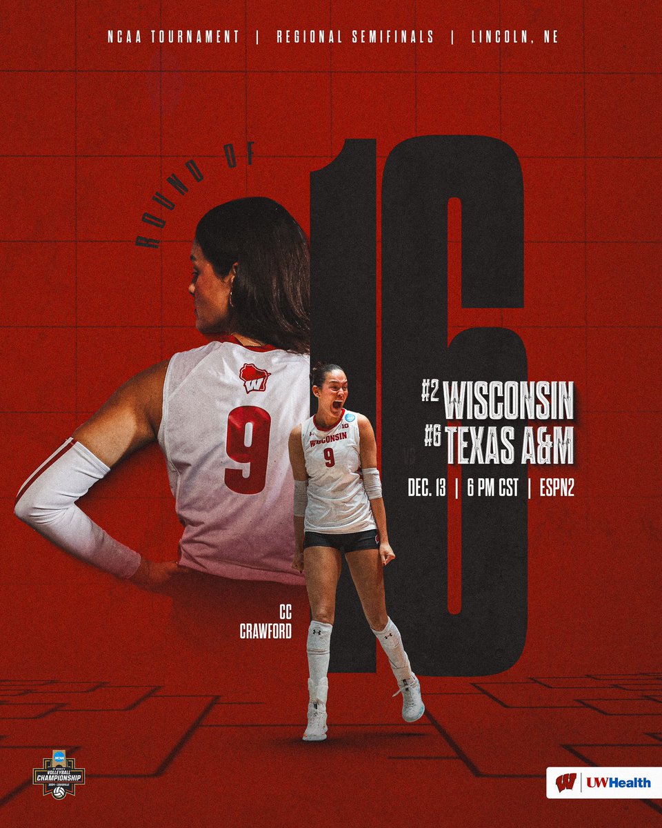 BadgerVB's tweet photo. Today is the day! 👀

Tournament Essentials 🔗: https://t.co/pOKDmwd2Gt https://t.co/j2yyvt5ThG