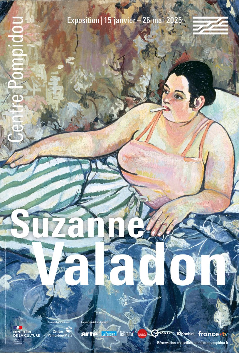 Découvrez l'exposition « Suzanne Valadon » dès le 15 janvier ! 🎉
L’#ExpoSuzanneValadon met en lumière cette figure exceptionnelle et souligne son rôle précurseur, souvent sous-estimé, dans la naissance de la modernité artistique.
Jusqu'au 26 mai 2025 👉bit.ly/CP_ExpoValadon