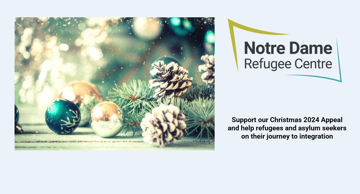 Support us this Christmas 🎄

Consider making a donation to our Christmas appeal and help us support refugees and asylum seekers as they navigate their journey to integration.

Click the link in below to make a donation ✨
localgiving.org/fundraising/ND…