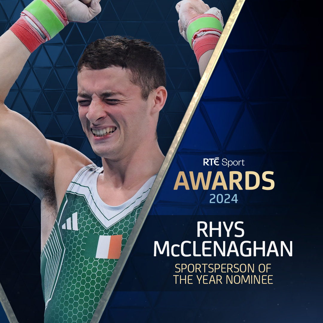 The reigning RTÉ Sportsperson of the Year, Rhys McClenaghan followed up a brilliant 2023 with an even better 2024. He became the first Irish gymnast to medal at an Olympic Games, picking up pommel horse gold and banishing the heartbreak he suffered in Tokyo three years earlier.