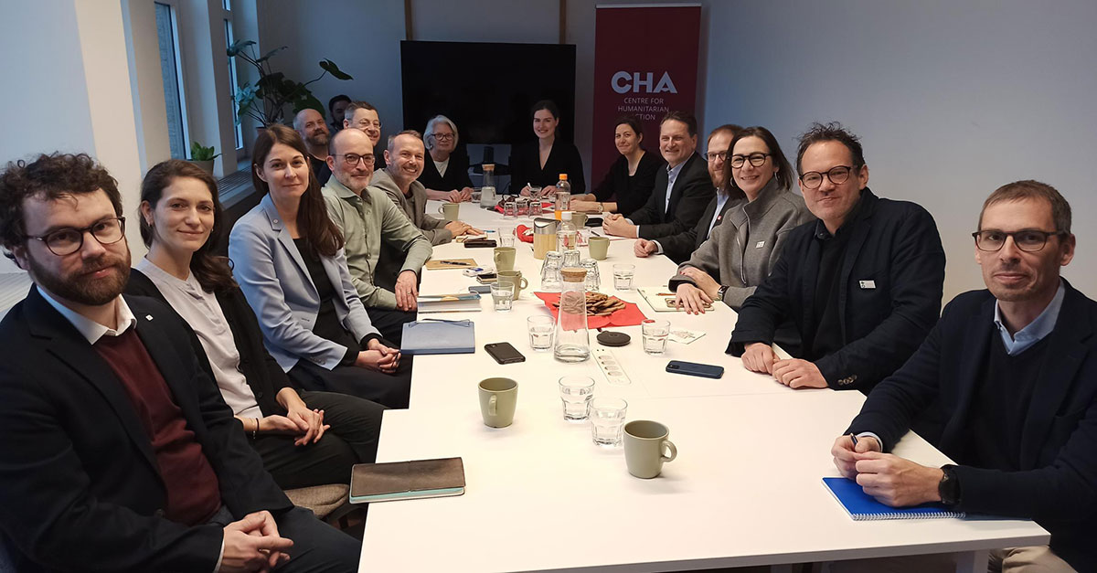 Focussing on Germany’s new #humanitarian strategy and the expected developments in Germany and internationally in 2025, CHA members met for a confidential exchange with the new <a href="/ICRC/">ICRC</a> director-general <a href="/PKraehenbuehl/">Pierre Krähenbühl</a> today.