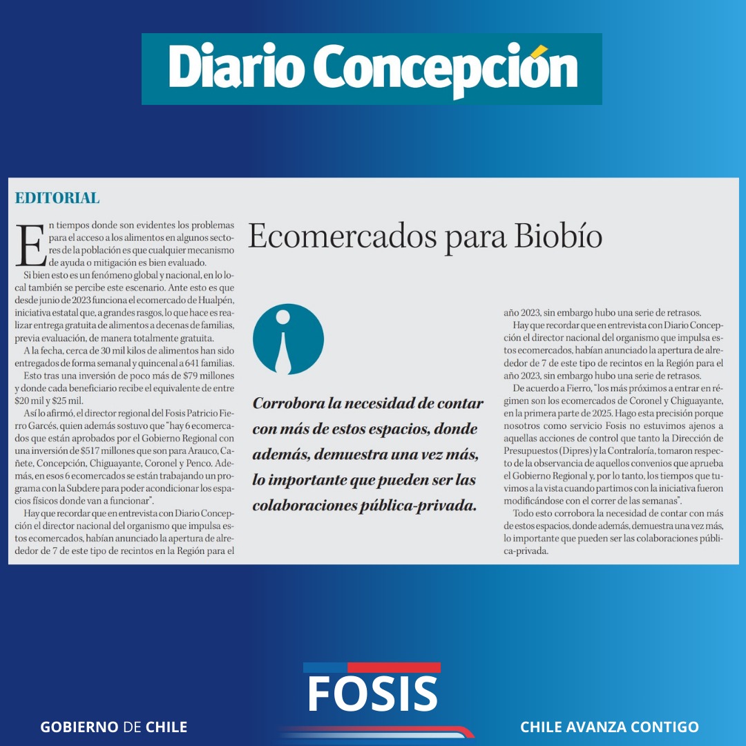 Una iniciativa que no se puede detener☕️🗞️. La alianza publico, privada, el diálogo ciudadano, la participación de la academia han permitido que los Ecomercados Solidarios se constituyan en una instancia que fortalece el derecho a surgir y la cohesión social. 
🍉🍐🍒🥑🥕🍏🧅