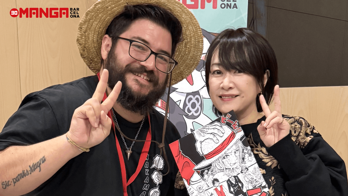 Ya disponible la entrevista a Maki Otsuki (<a href="/mo_official0511/">大槻マキ official</a>) en el <a href="/MANGAbcn/">Manga Barcelona</a> 😍📷🎶

¿Cómo fue volver a hacer un ending para One Piece?¿Qué es One Piece para ella ahora mismo? 🤔Mención especial a <a href="/mt0xs8/">Meritxell S.</a> como traductora 📣

Disfrutadla ❤️
