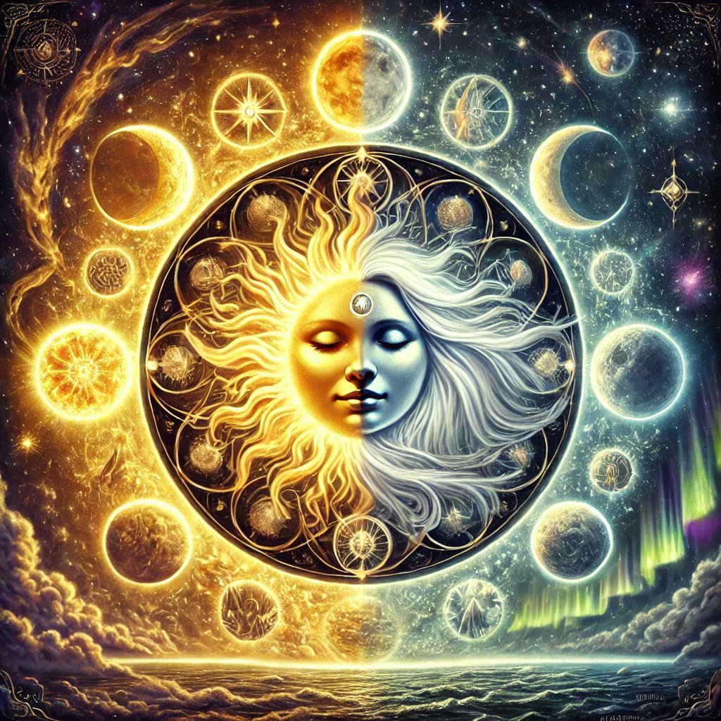destefanomatias's tweet photo. ✨ Brillar no es un destino, es un estado del ser.

En este hilo descubrirás cómo la Luz, la Sombra, el Sol y la Luna nos enseñan a encontrar nuestra originalidad, a brillar como el oro y a convertirnos en la meta del cosmos. 🌞🌑🌌 https://t.co/fbIXIoPb6G