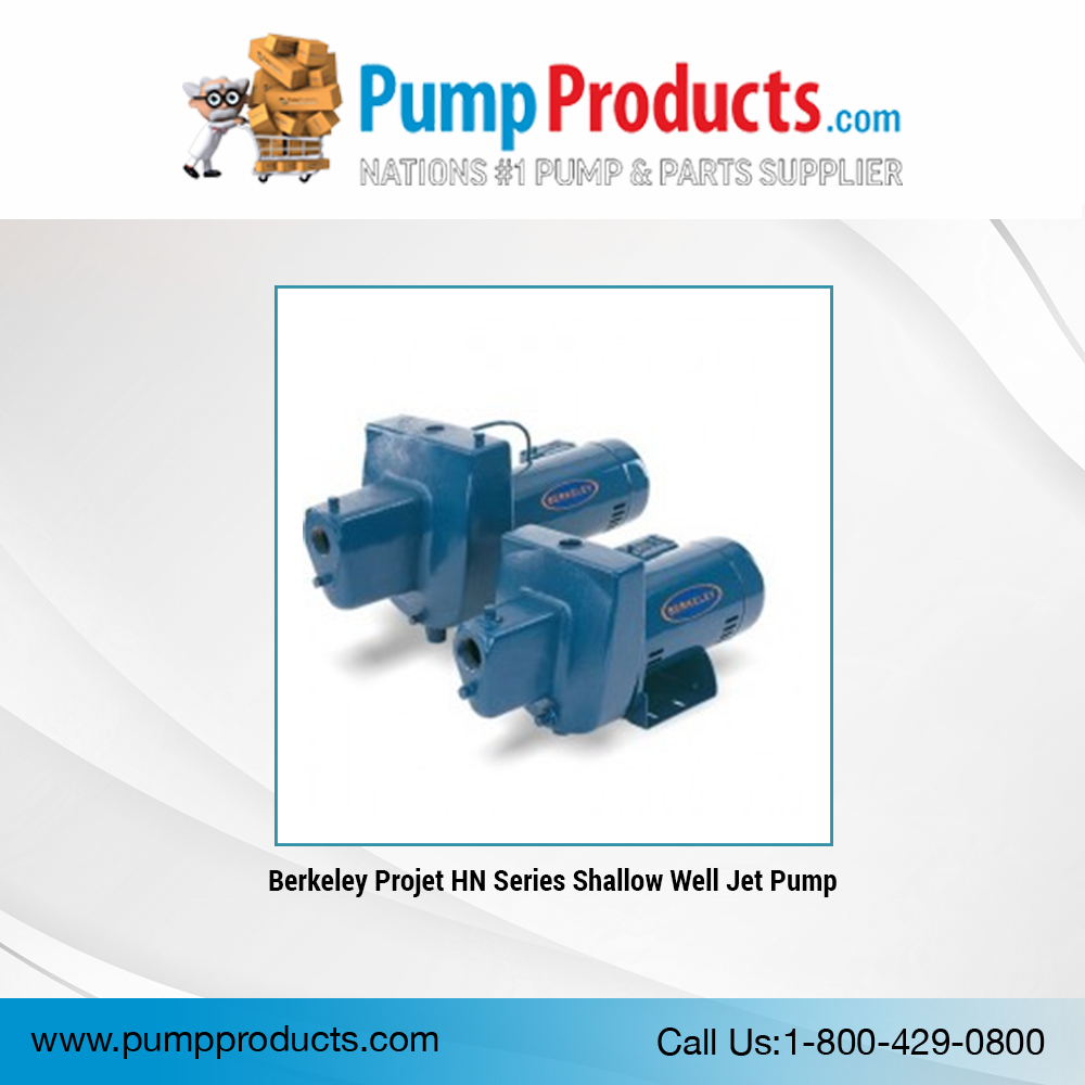 Ideal for easy winterizing with a convenient drain port, the Berkeley ProJet HN Series Shallow Well Jet Pumps at zurl.co/gv3j deliver robust operation in well applications. Click zurl.co/y1Xe to buy these pumps.

#pumpproducts #berkeley #welljetpumps