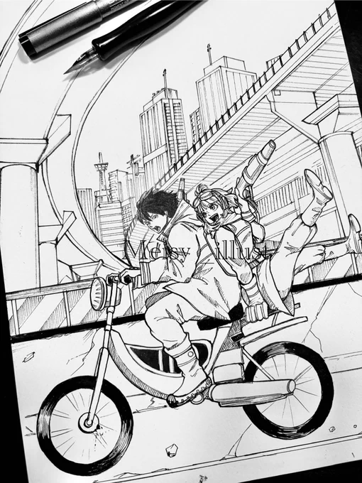 #originalcharacterart 
#mangaart 