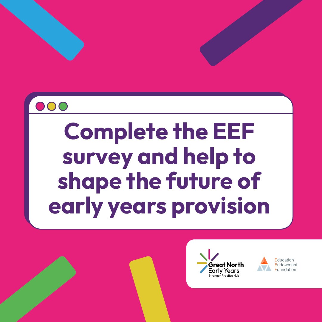 Great North Early Years Stronger Practice Hub tweet media