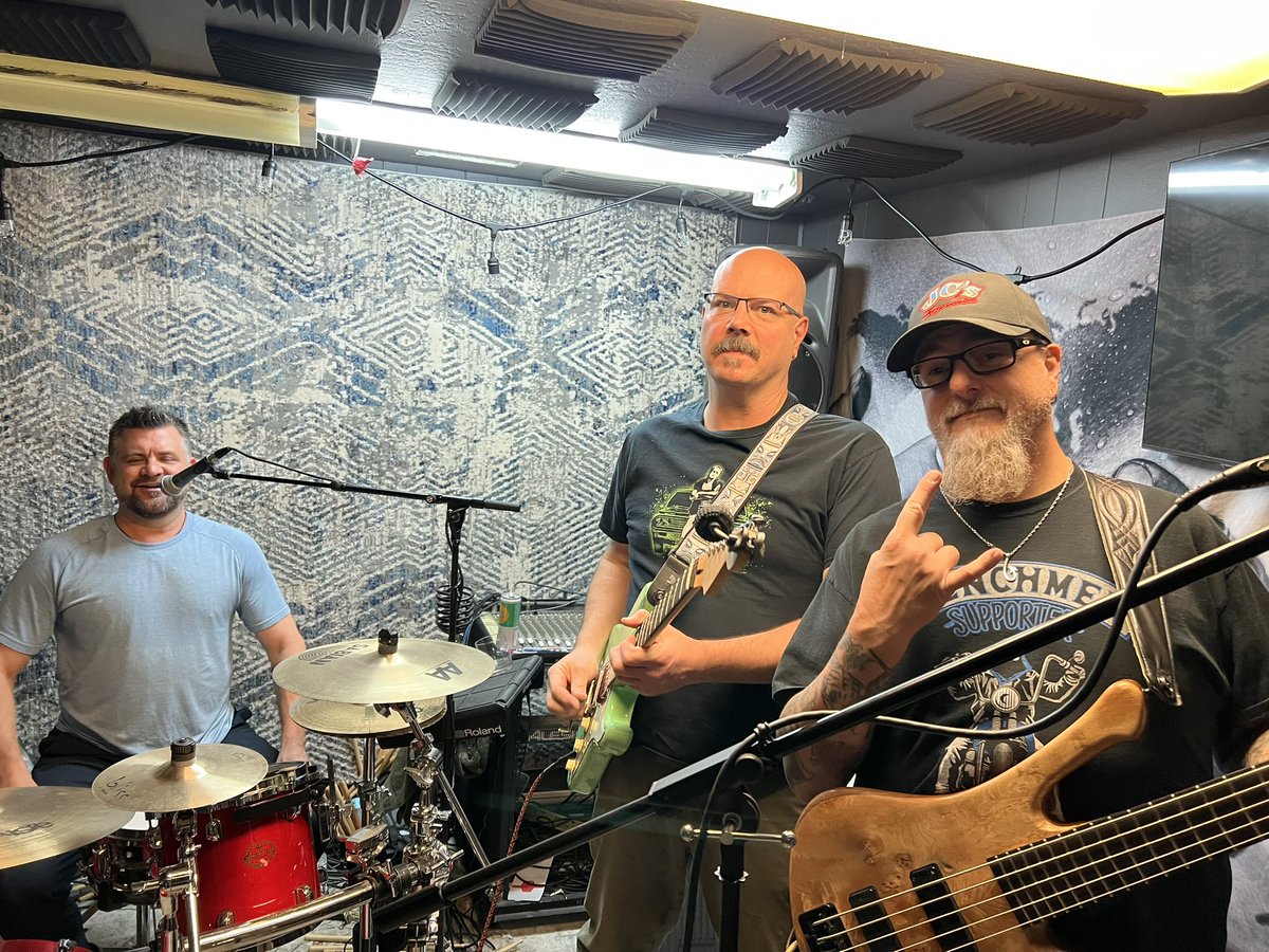 .Band Practice! We’re an original band! No covers! #playyourownmusic
