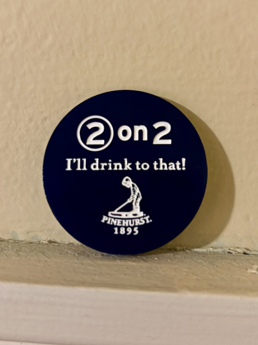 ajkooren's tweet photo. @PinehurstResort Only got it on Monday, but already my favourite! https://t.co/12NcVe6Nt9