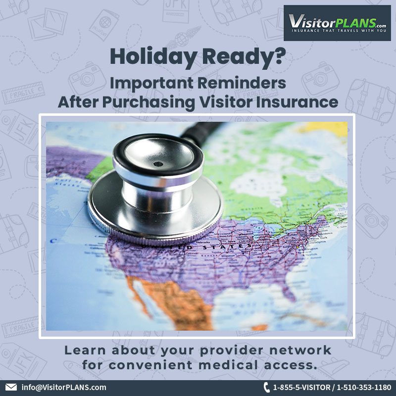VisitorPLANS's tweet image. It is essential to understand the provider network at your travel destination. Research available doctors and hospitals to stay prepared. Learn more about Visitor Insurance at visitorplans.com.
#VisitorPLANS