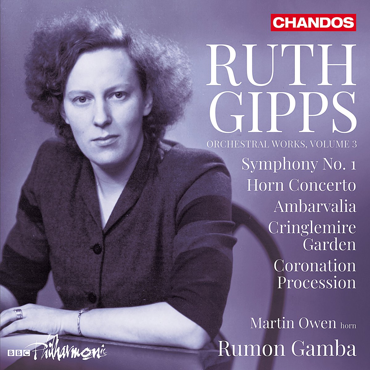 ChandosRecords's tweet photo. New single out now! ✨
Symphony No. 1 in F Minor, Op. 22  III. Allegro from Martin Owen, @Rumongamba and @BBCPhilharmonic 

Listen here 👉 https://t.co/9rOoAfDTVq

The album, Ruth Gipps: Orchestral Works Vol. 3,  is out on Jan 3rd. Make sure to pre-order and save early! https://t.co/knwMpetNOx
