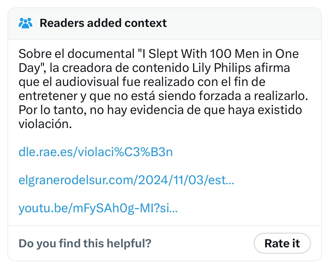 Dramanielaf's tweet photo. A mí me importa un culo que los puteros hayan puesto este “contexto” en mi comentario sobre lo que le pasó a esta chica.
Pagar por penetrar a una mujer es VIOLACIÓN porque no hay deseo ni consentimiento. El consentimiento está viciado porque ha sido comprado con dinero. https://t.co/X6MSrcscH8