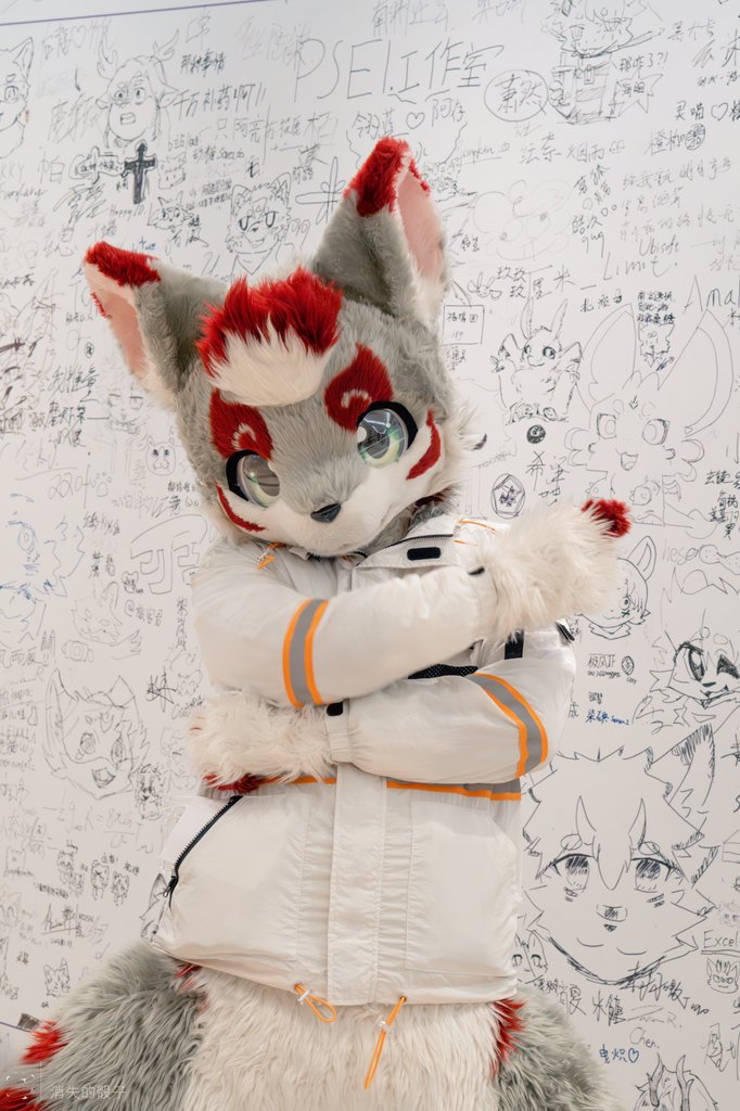 总不能纠缠到让你心生厌烦吧
#fursuitFriday