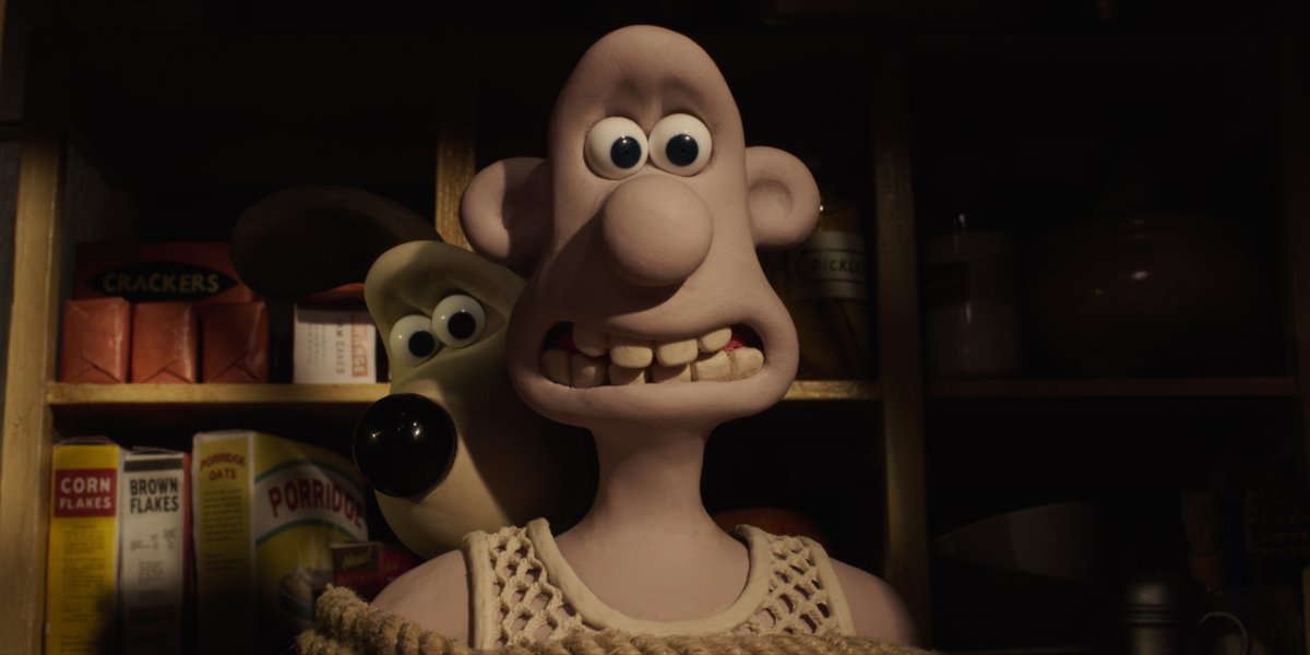 therealsaintgeo's tweet photo. #WallaceAndGromit: #VengeanceMostFowl Discussion: "Of Course You Should See It."

Vengeance Most Fowl is a bright and cleverly hilarious watch. Aardman knew who the strongest characters of this movie were (Feathers McGraw and Gromit obviously) and gave them all the time to shine. The expression and voice the artists at Aardman are able to pull off with these characters that say nothing is phenomenal and they deserve all the credit for this film.

The story is fine but definitely felt draggy about three-fourths in. Like I said before, Feathers McGraw and Gromit really carried this one. Their interactions throughout were the most entertaining, I mean anytime Feathers McGraw was on screen I had to smile. Gromit getting jealous of the Gnome and having to put up with it was a very fun piece of it all. Seeing witty names like Onya Doorstep and Gnome Improvement? Chefs kiss.

Now, I did have two big issues with the film. Both actually really took me out of the experience and one for a little too long. I don’t want to spoil anything, so what I will say will be kind of vague just so I can get it out there. The first one, I think realistic CGI for explosions in a stop-motion project is an awful idea. And the second one, the gnome charging bit was obnoxiously annoying in an unpleasant way.

‘Wallace & Gromit: Vengeance Most Fowl’ is an Aardman film, so of course you should see it, but it did have some misses. That said, if you haven’t seen it yet (like myself) it will make you instantly want to go watch the short ‘Wallace & Gromit: The Wrong Trousers’ where Feathers McGraw got his start. Which by the way, was released December 1993. But what the film won't do is take Chicken Run out of my favorite Aardman film spot.