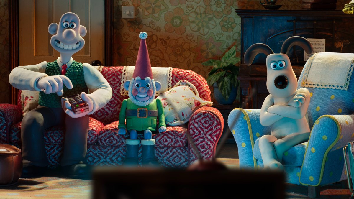 therealsaintgeo's tweet photo. #WallaceAndGromit: #VengeanceMostFowl Discussion: "Of Course You Should See It."

Vengeance Most Fowl is a bright and cleverly hilarious watch. Aardman knew who the strongest characters of this movie were (Feathers McGraw and Gromit obviously) and gave them all the time to shine. The expression and voice the artists at Aardman are able to pull off with these characters that say nothing is phenomenal and they deserve all the credit for this film.

The story is fine but definitely felt draggy about three-fourths in. Like I said before, Feathers McGraw and Gromit really carried this one. Their interactions throughout were the most entertaining, I mean anytime Feathers McGraw was on screen I had to smile. Gromit getting jealous of the Gnome and having to put up with it was a very fun piece of it all. Seeing witty names like Onya Doorstep and Gnome Improvement? Chefs kiss.

Now, I did have two big issues with the film. Both actually really took me out of the experience and one for a little too long. I don’t want to spoil anything, so what I will say will be kind of vague just so I can get it out there. The first one, I think realistic CGI for explosions in a stop-motion project is an awful idea. And the second one, the gnome charging bit was obnoxiously annoying in an unpleasant way.

‘Wallace & Gromit: Vengeance Most Fowl’ is an Aardman film, so of course you should see it, but it did have some misses. That said, if you haven’t seen it yet (like myself) it will make you instantly want to go watch the short ‘Wallace & Gromit: The Wrong Trousers’ where Feathers McGraw got his start. Which by the way, was released December 1993. But what the film won't do is take Chicken Run out of my favorite Aardman film spot.
