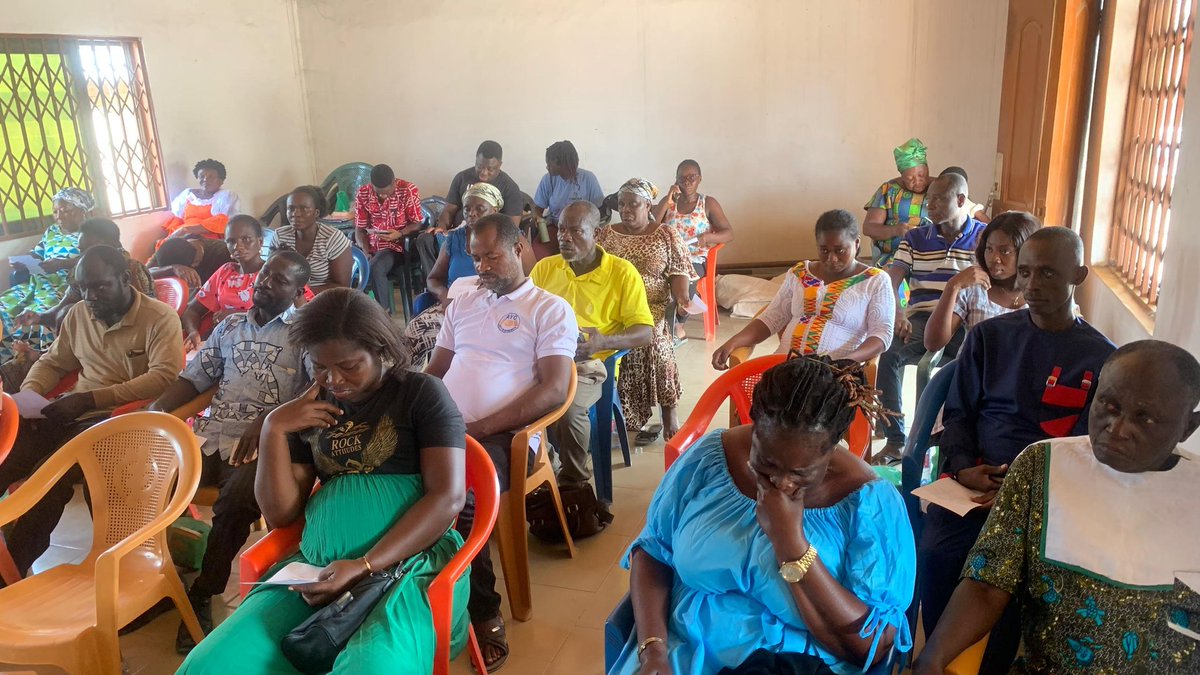 NCDAllianceGh's tweet photo. Day 2 of our review meeting with the Community Health Management Committee members of Tomefa, Oshiyie, and Amanfro in Accra to monitor progress, identify gaps in effective healthcare delivery and propose recommendations to address them.
@WHOGhana @mohgovgh https://t.co/rbGXhz3DRa
