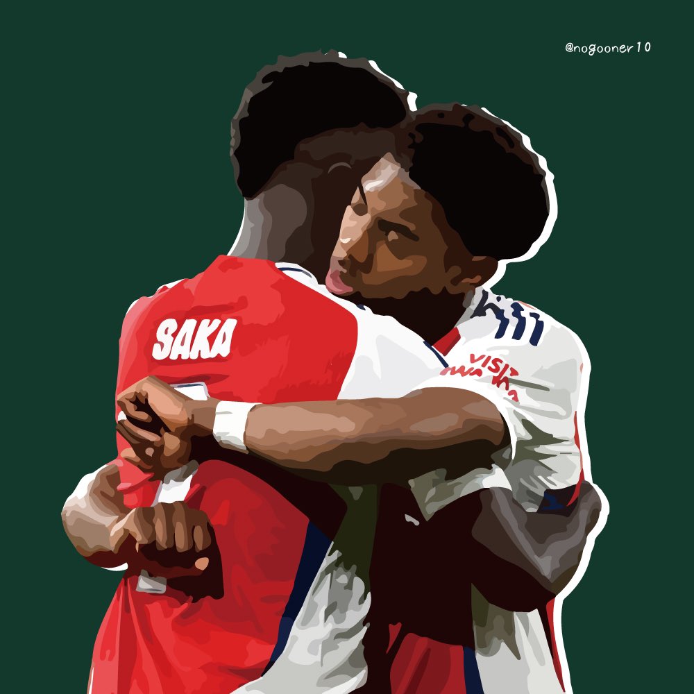 nogooner10's tweet photo. Lewis-Skelly🎨
Bukayo Saka🎨

18歳初CLスタメンとは思えない程の落ち着きでチャンスクリエイト⚽️
サカも今日も2G1Aの大活躍でした！
ストレートインのために最後まで油断できないが、前身あるのみ👍

Keep going! Come on you gunners!🔴

#ARSMON https://t.co/a7D7T3UK2w