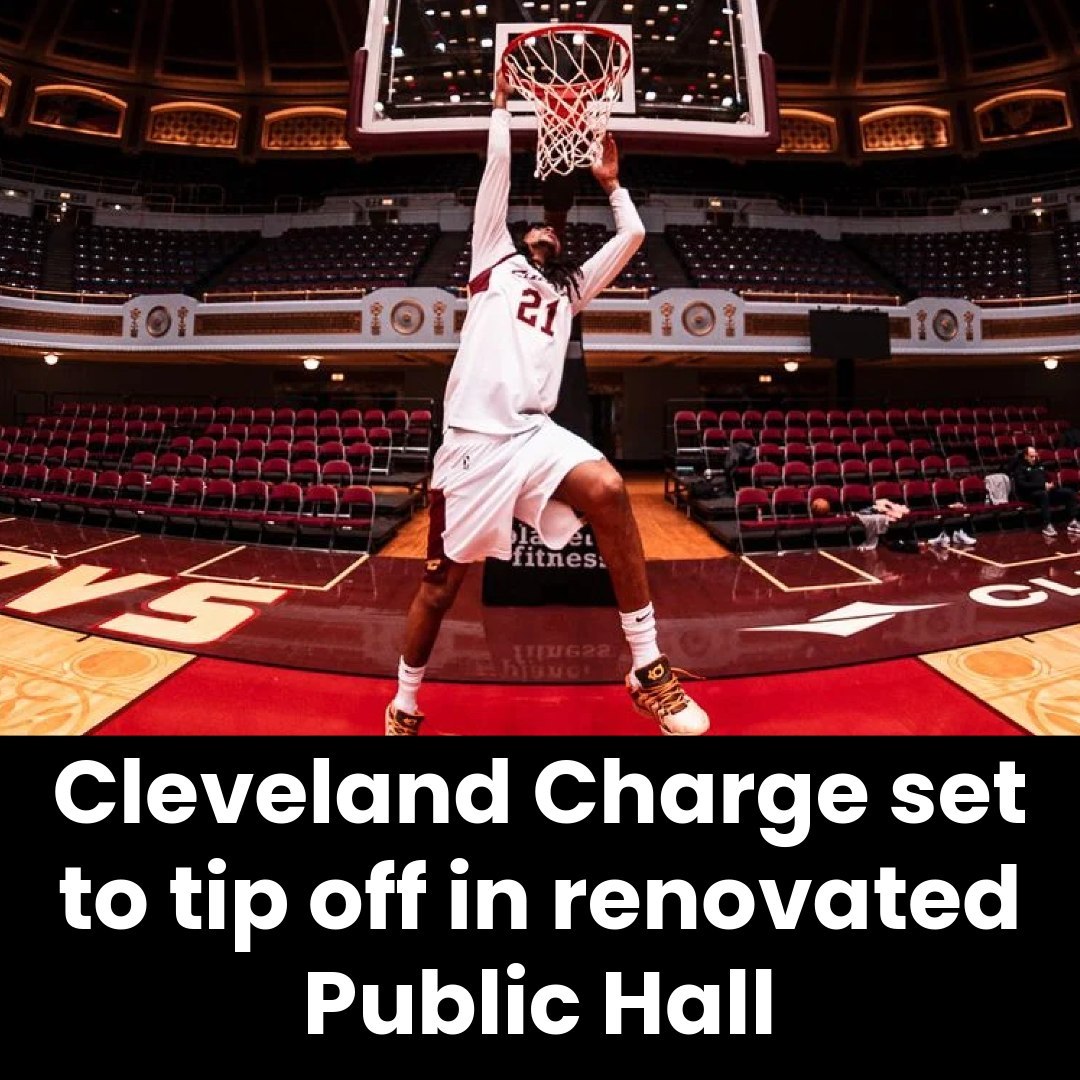 GreaterCLE's tweet photo. ๐ The @ChargeCLE, the G-League team for the @cavs, are set to host their long-awaited housewarming party at 7 p.m. on Friday, Dec. 13, as they take on the Wisconsin Herd at Public Hall. ๐
๐ https://t.co/HpHxIKMA5i
#GreaterCLE #AllIn #ClevelandCharge https://t.co/dciN9kKpQf