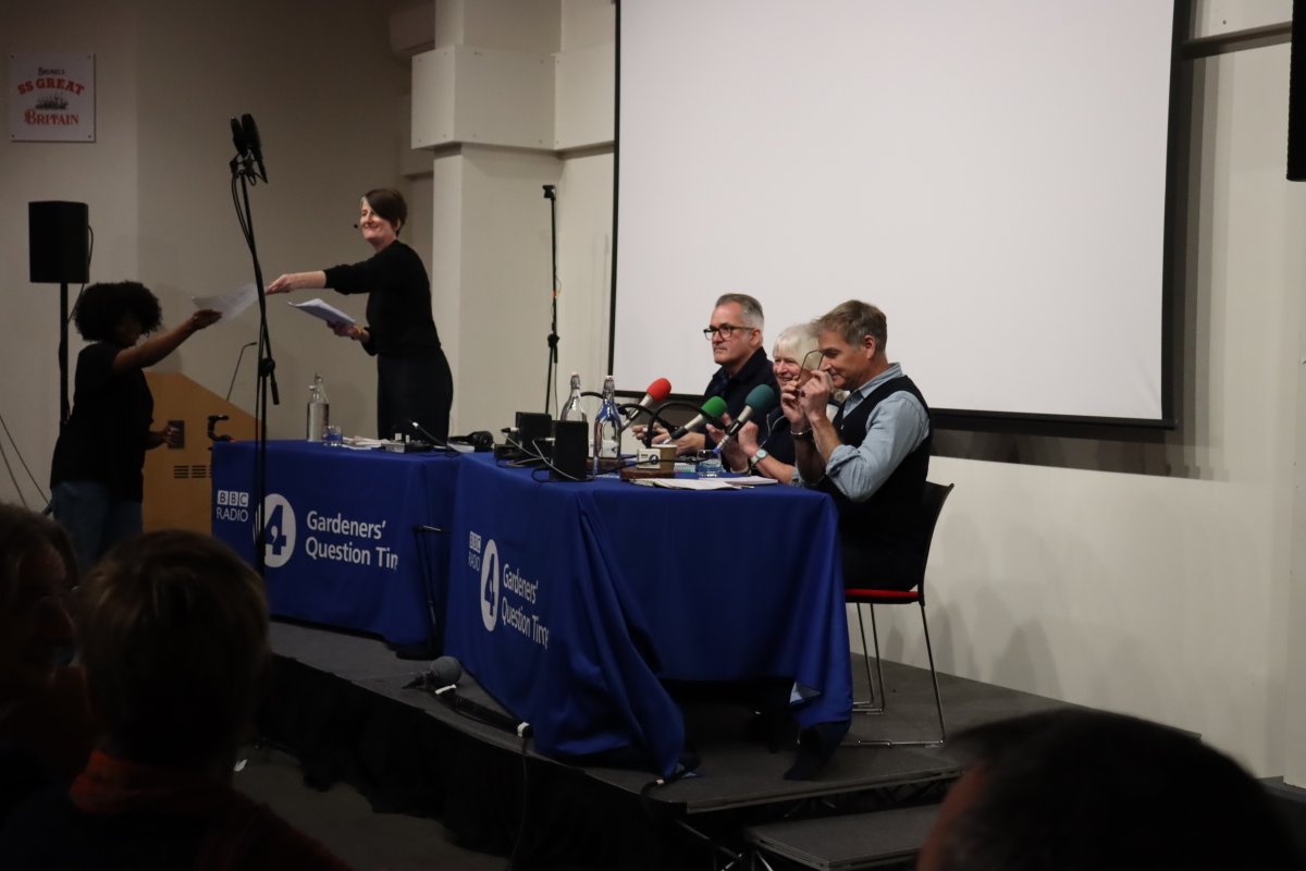 SSGreatBritain's tweet photo. 🌱 It was great fun to host Gardeners' Question Time 🧑‍🌾 the episode filmed at the #SSGreatBritain goes live at 3pm today! 

You can catch up here: https://t.co/Y023sypopX 
@bbcgqt @bbcradio4 #GardenersQuestionTime https://t.co/GMmqCtx3HO
