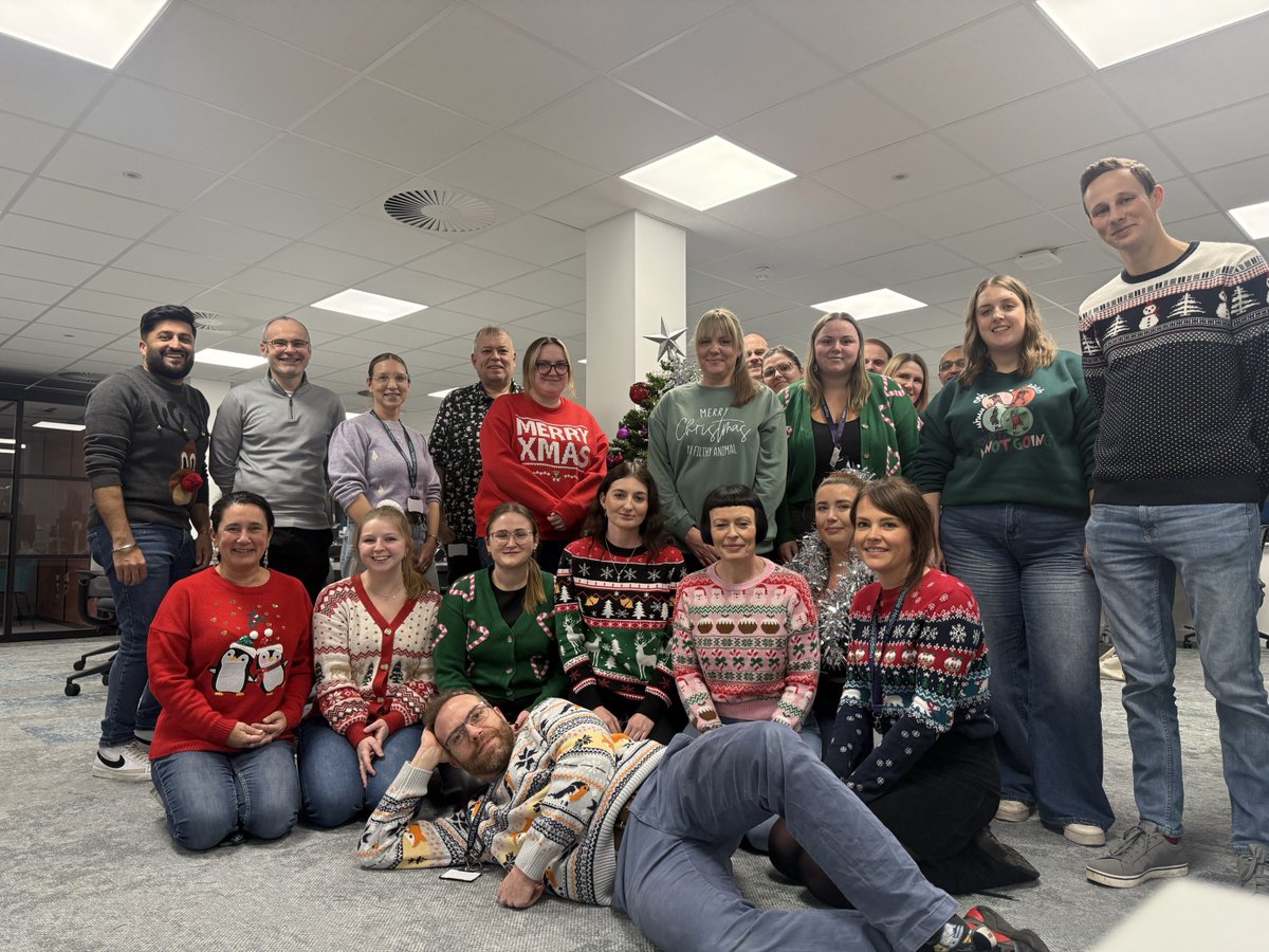 Yesterday was Christmas Jumper day in aid of Save the Children. Take a look down below to see our Operations team sporting their Christmas jumpers🎅

#TeamMelton #ChristmasJumperDay #SaveTheChildren
