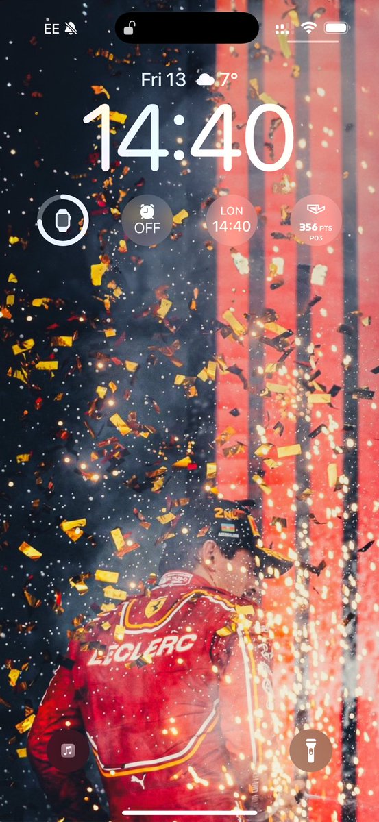danielgouv88's tweet photo. @sainzzleclerc Mine changes each time I lock it 🆑♥️ https://t.co/PNiJKnhNiH