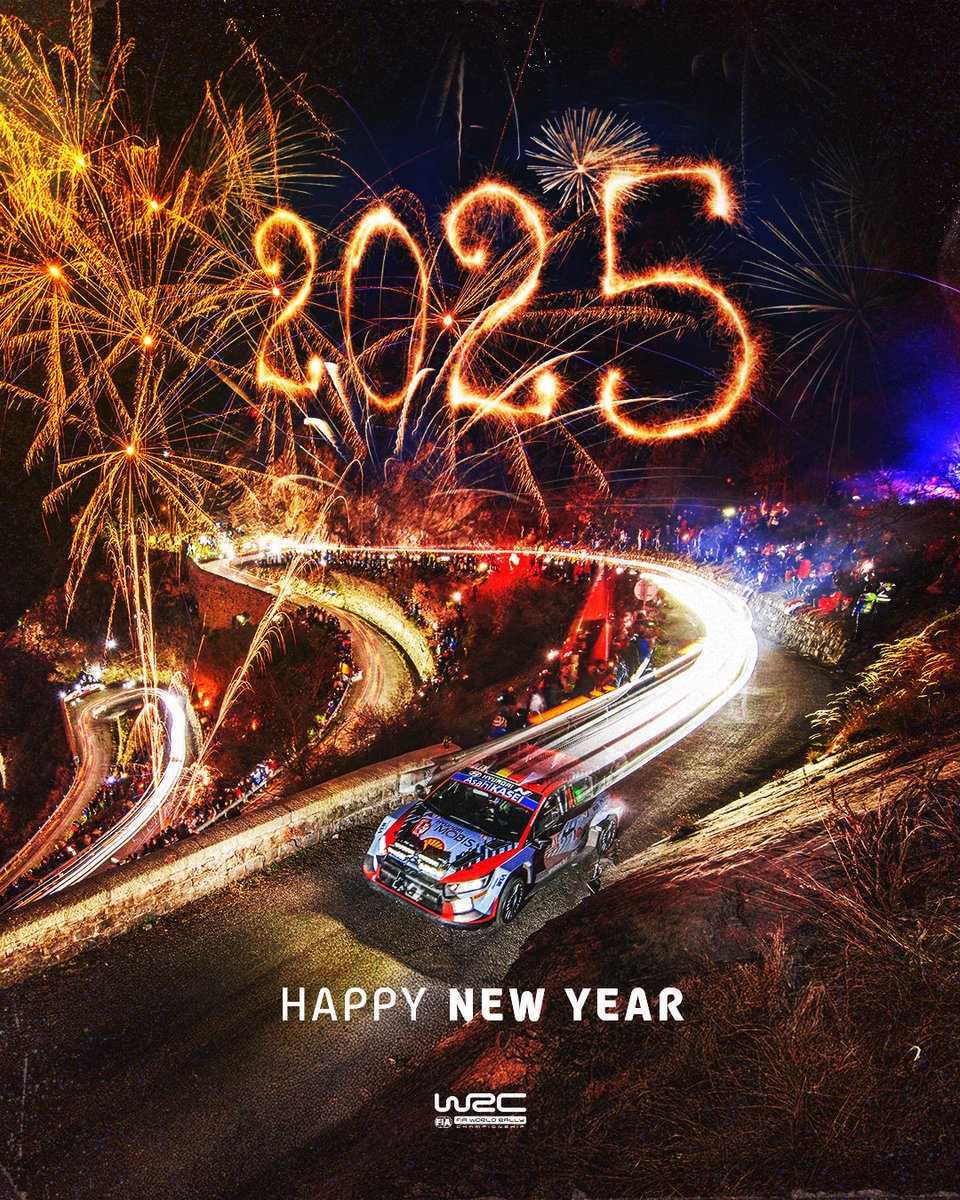 Happy New Year! 🤩🎊

#WRC