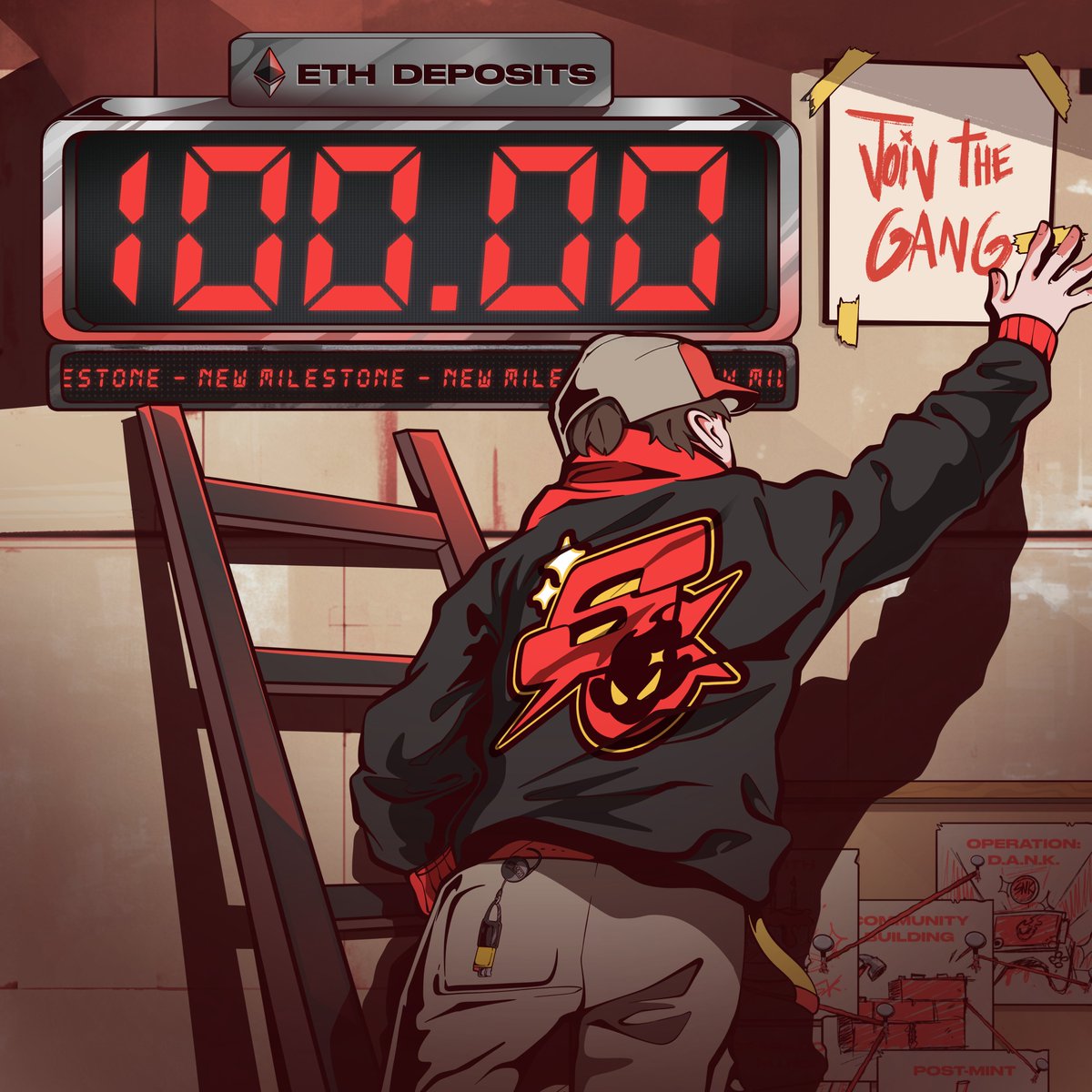 SNACKG_'s tweet photo. ACHIEVEMENT UNLOCKED: 100 ETH!

As the counter rises, time is passing 🔥

JOIN NOW: https://t.co/ahhOxy2wnx https://t.co/9hmVRDN8ev