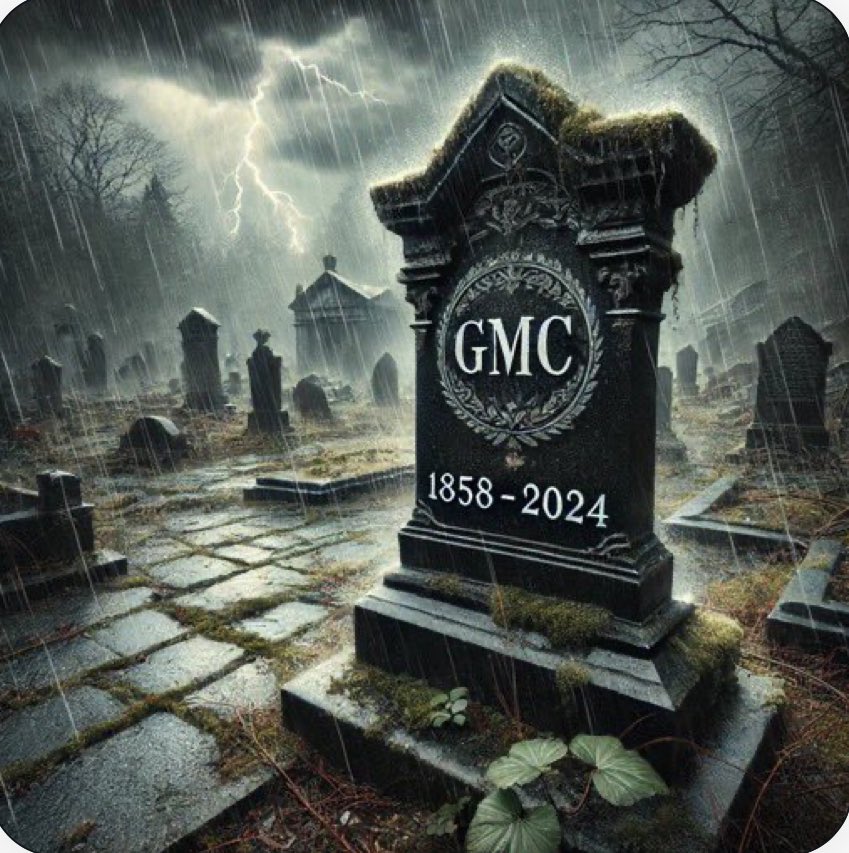 A dark day for the medical profession. 
The GMC was created to allow the public access to a register of medically-qualified doctors. This was the sole register kept by the GMC, from 1858-2024.