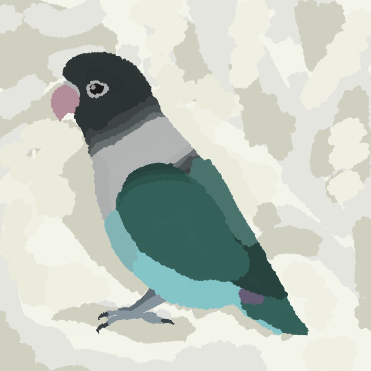 ブルーボタンインコ