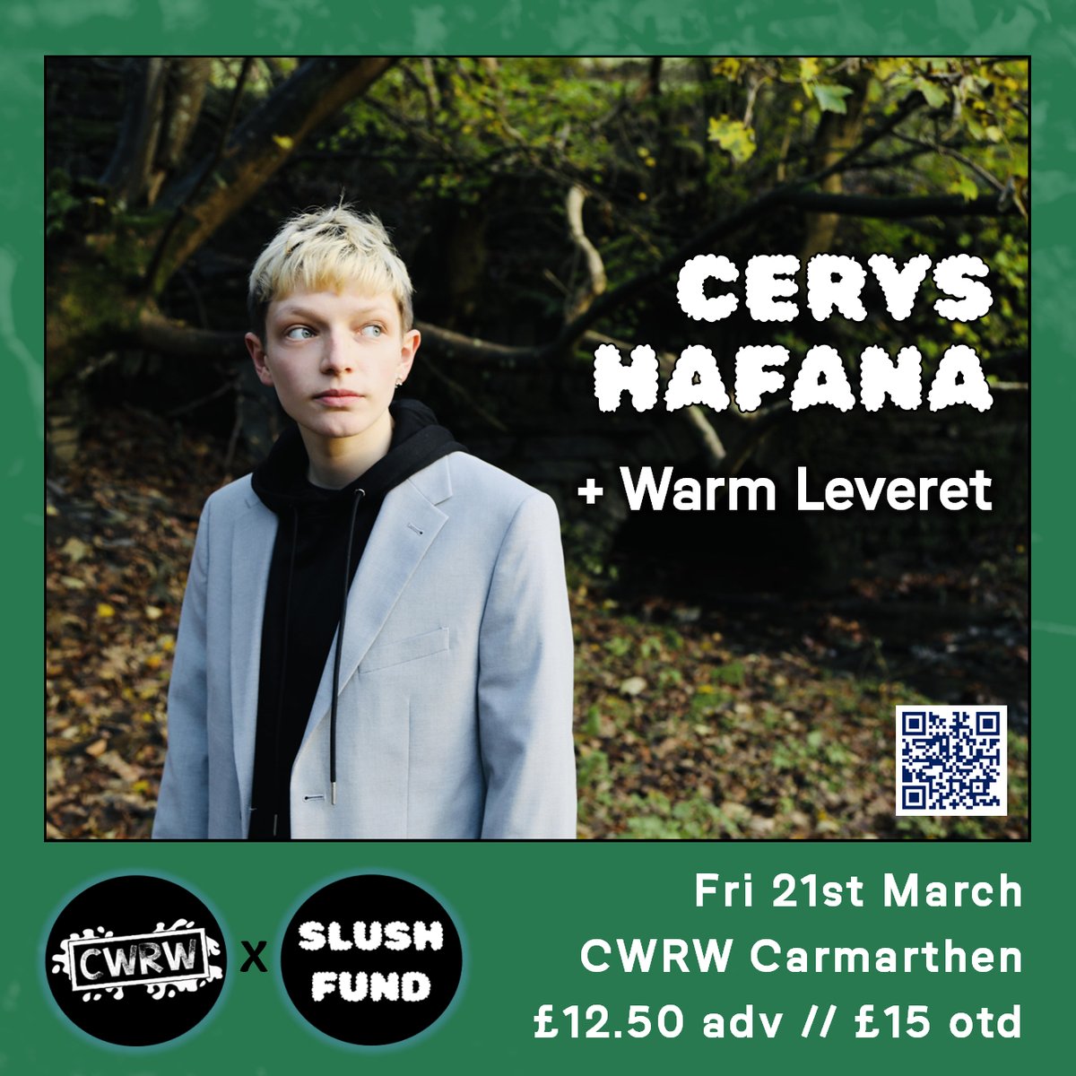 Alan Bearman Music (@alanbearmanmus) on Twitter photo The mega talented <a href="/CerysHafana/">Cerys Hafana</a> plays a show at CWRW on Friday 21st March. Not to be missed!
seetickets.com/event/cerys-ha… The mega talented <a href="/CerysHafana/">Cerys Hafana</a> plays a show at CWRW on Friday 21st March. Not to be missed!
seetickets.com/event/cerys-ha…
